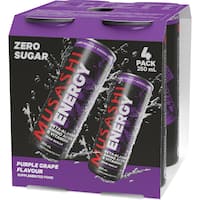 Musashi Energy Drink Purple Grape
