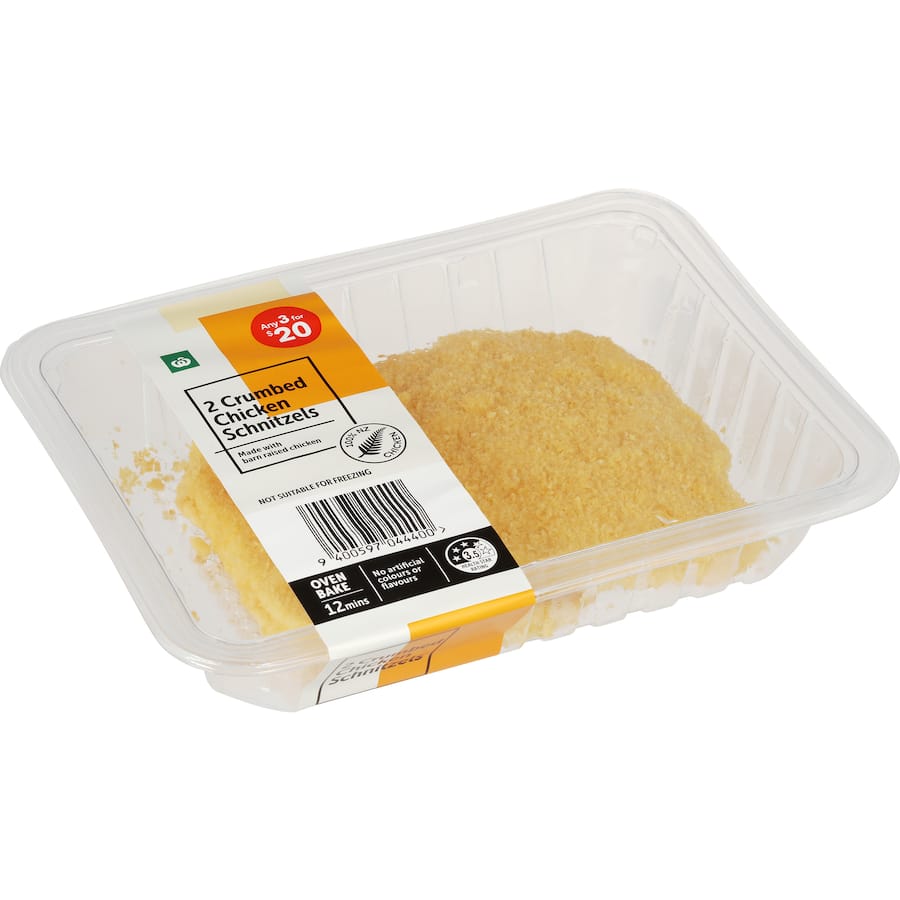 Woolworths Nz Chicken Schnitzel Crumbed
