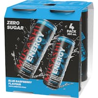 Musashi Energy Drink Blue Raspberry
