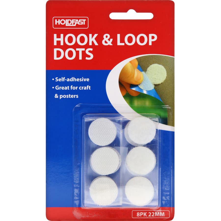 Fast Grip Adhesives Spots 22Mm Pair