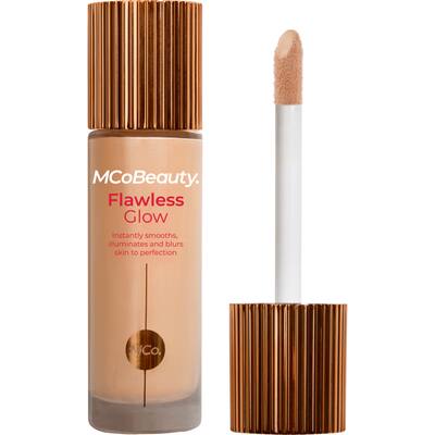 mcobeauty flawless glow foundation 4 medium