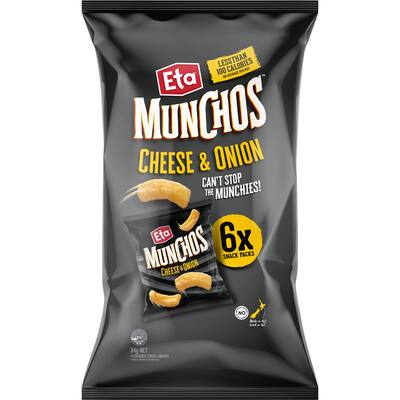 eta munchos multi pack cheese & onion