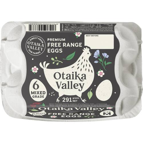 Otaika Valley Eggs Free Range Mixed Grade