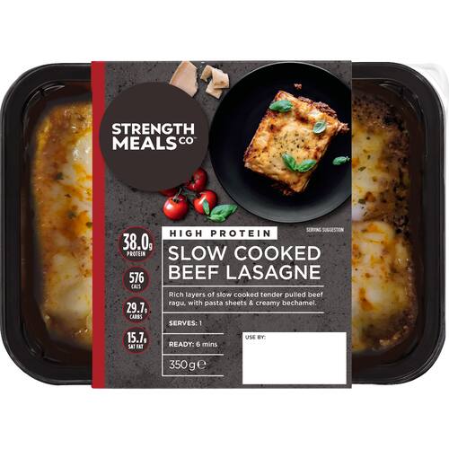 Strength Meals Co Beef Lasagne Slow Cooked