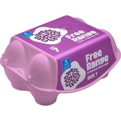 better eggs s.p.c.a eggs free range size 7