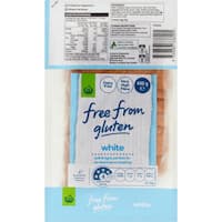woolworths free from gluten sliced bread white