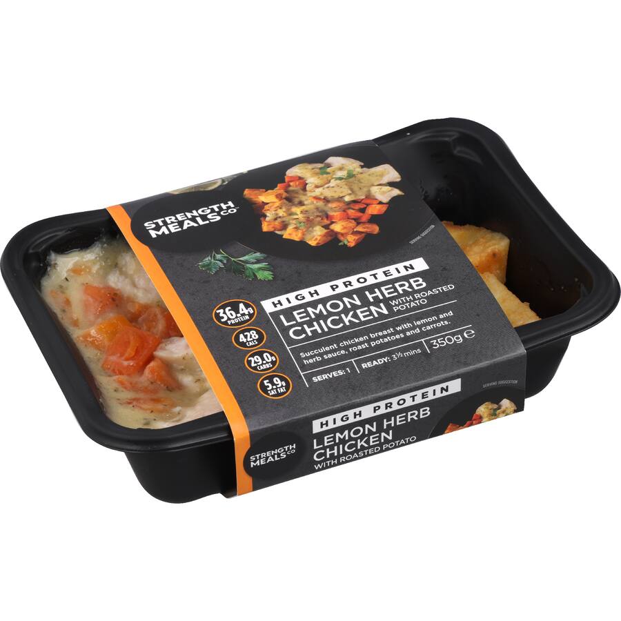 Strength Meals Co Chilled Meal Herb & Chicken