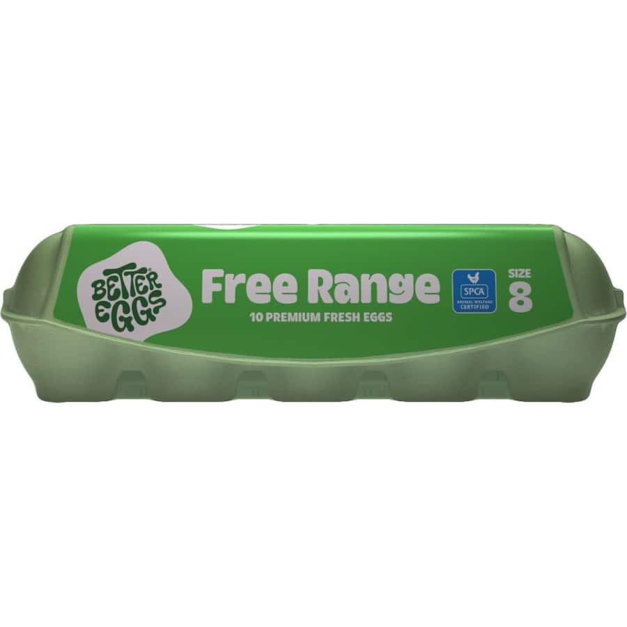 Buy Better Eggs Spca Eggs Free Range Size online at Woolworths NZ