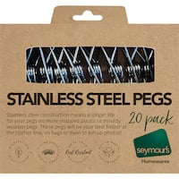 Seymours Stainless Steel Pegs