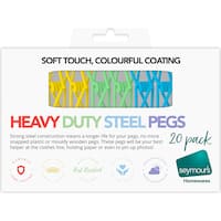 Pvc Coated Steel Clothes Pegs