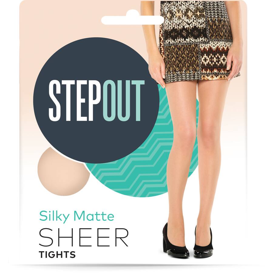 Stepout Du Jour Sheer Tights Tall Sheer Bare 15D