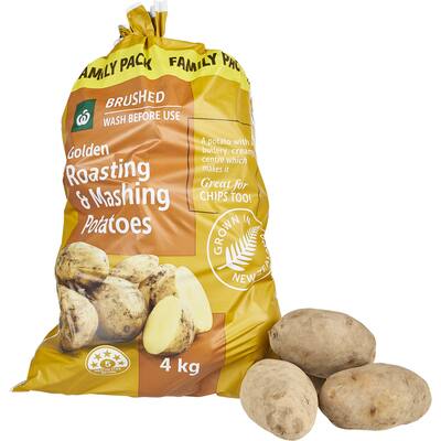 fresh vegetable potatoes brushed roasting
