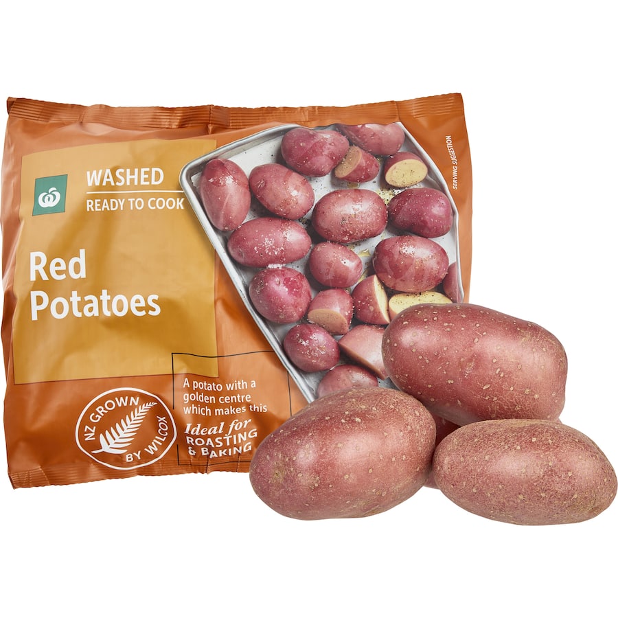 Fresh Vegetable Potatoes Red