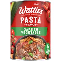 Wattie's Pasta Sauce Garden Vegetable