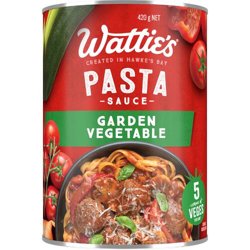 Wattie's Pasta Sauce Garden Vegetable