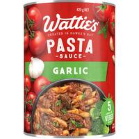wattie's pasta sauce garlic