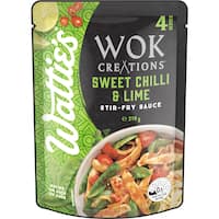 Watties Wok Creations Stir-Fry Sauce Sweet Chilli & Lime