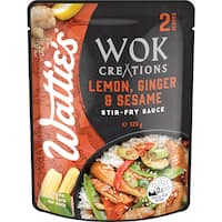Watties Wok Creations Stir-Fry Sauce Lemon, Ginger & Sesame