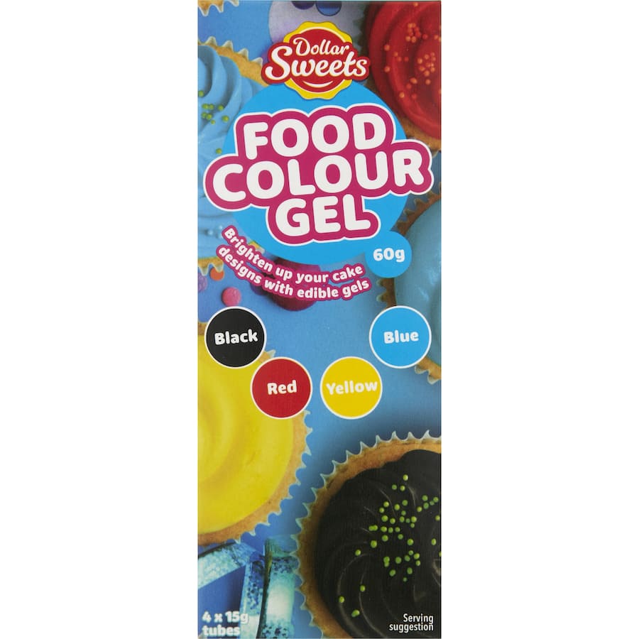 Dollar Sweets Colour Gels Toppings
