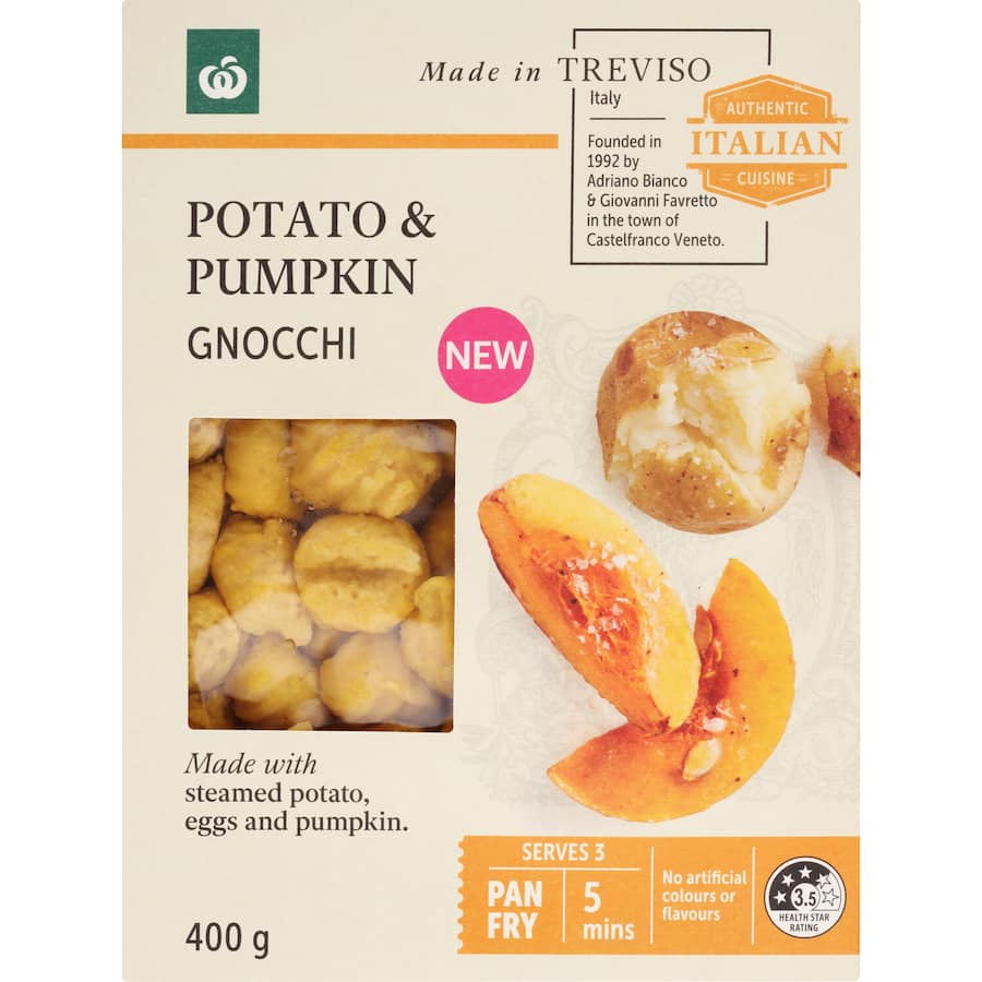Woolworths Pasta Chilled Gnocchi Pumpkin