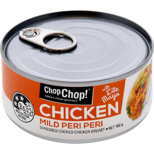 Chop Chop! Canned Chicken Mild Peri Peri