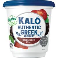 Meadow Fresh Kalo Black Doris Plum Authentic Greek Yoghurt