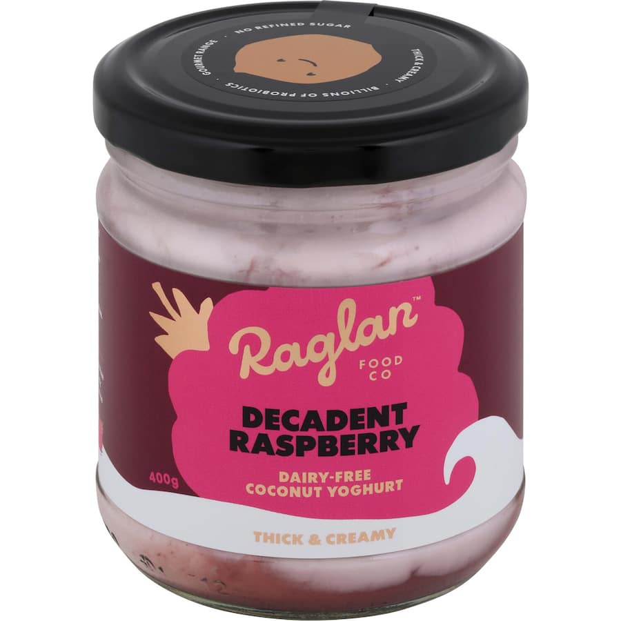 Raglan Gourmet Coconut Yoghurt Raspberry Dairy Free