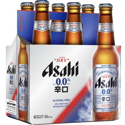 asahi super dry beer non alcoholic