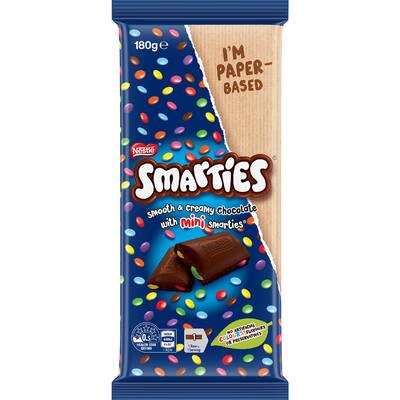 nestlé smarties chocolate block 