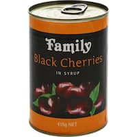 Family Black Cherries In Syrup