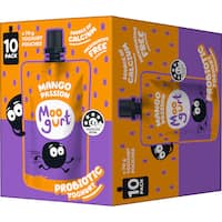 Moogurt Suckies Mango Passion Probiotic Yoghurt Pouch