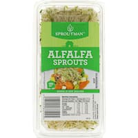 fresh vegetable sprouts alfalfa