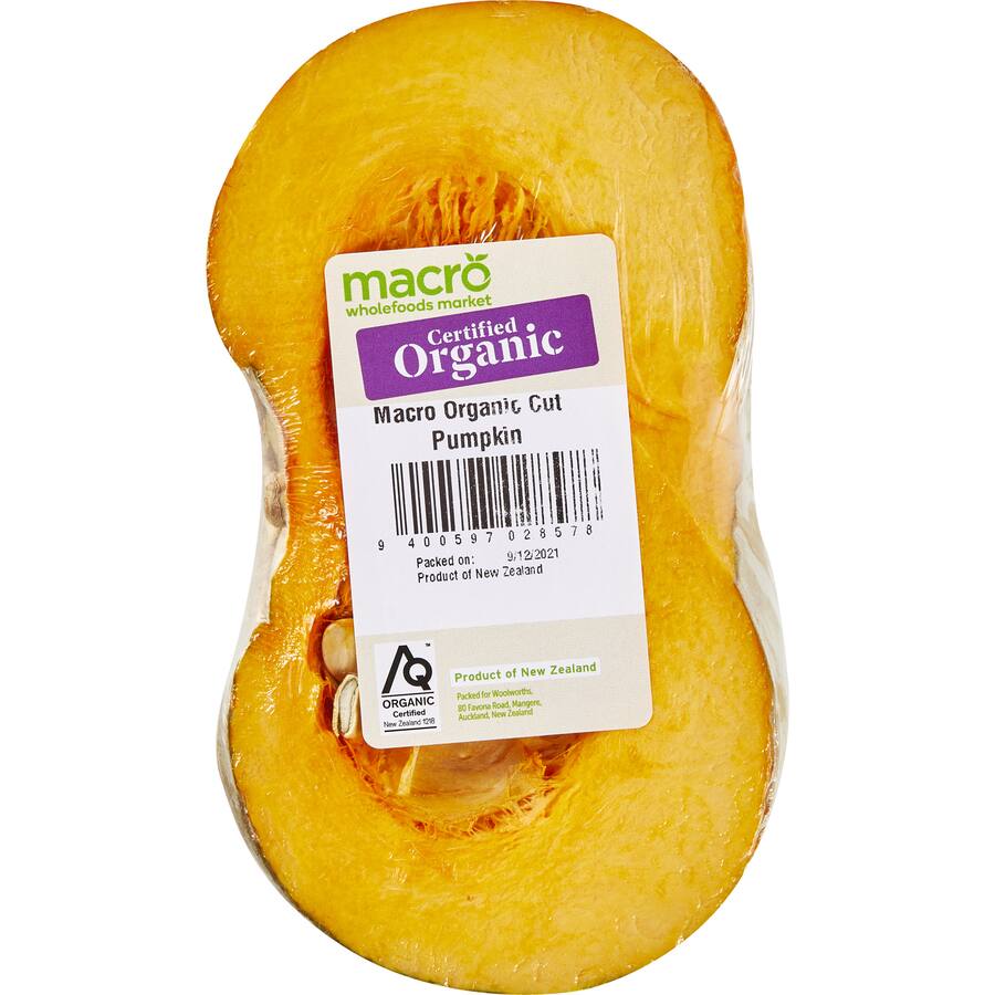 Purefresh Fresh Vegetable Pumpkin Quarter Cut Organic