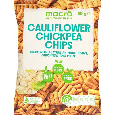 macro chickpea chips cauliflower