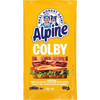 alpine cheese colby