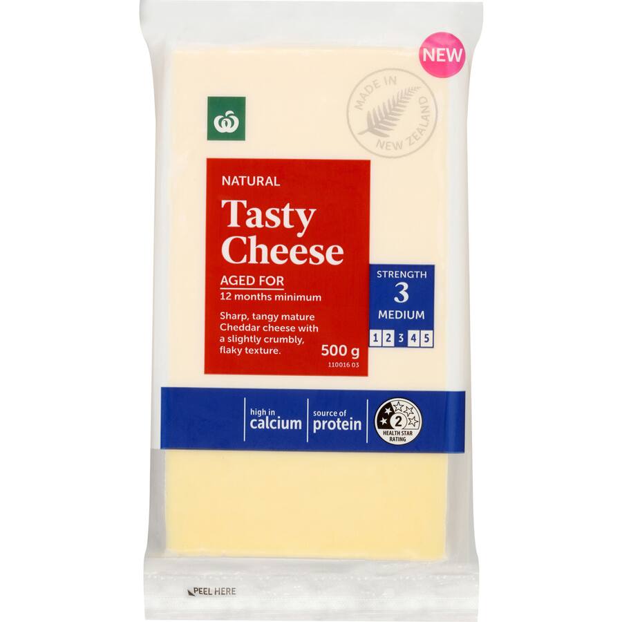 Woolworths Cheese Tasty