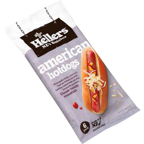 Hellers American Hotdogs Frankfurters