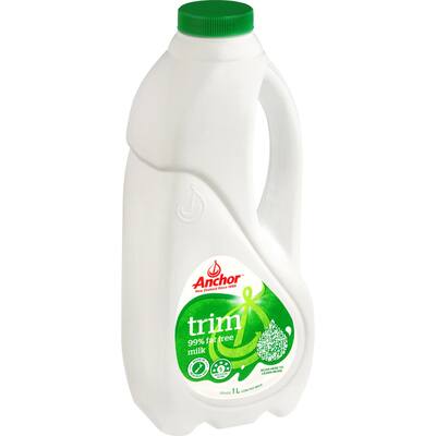 anchor milk trim 99.7% fat free