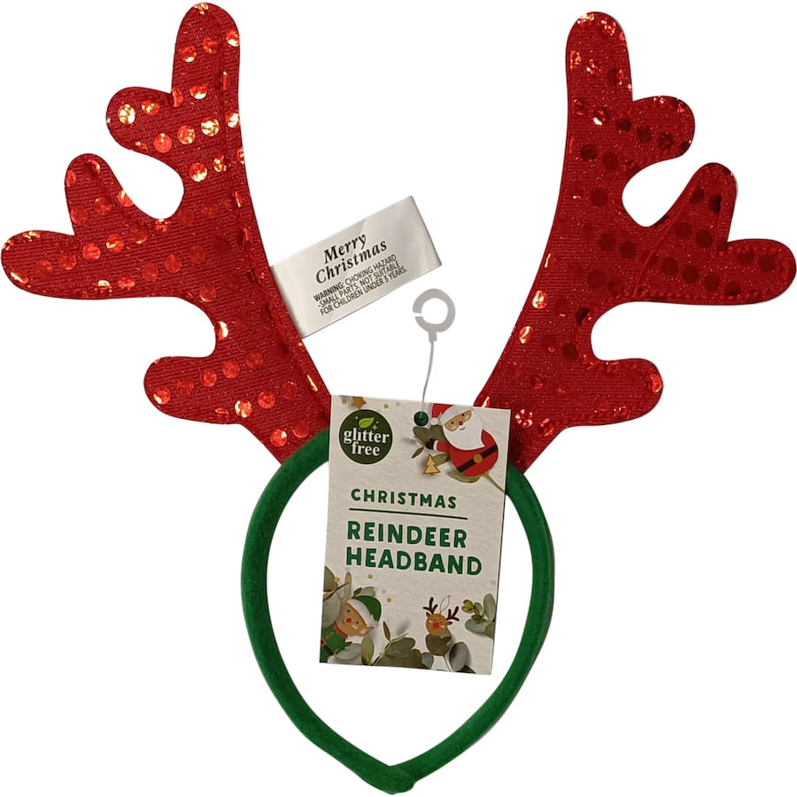 Woolworths Christmas Headbands Reindeer H