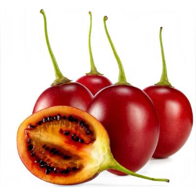 fresh fruit tamarillos red