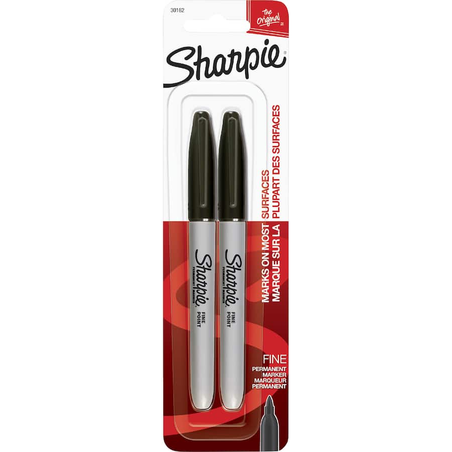 Sharpie Markers Fine Point Black