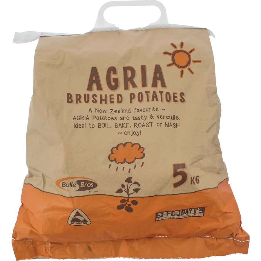 Agria Potatoes Brushed