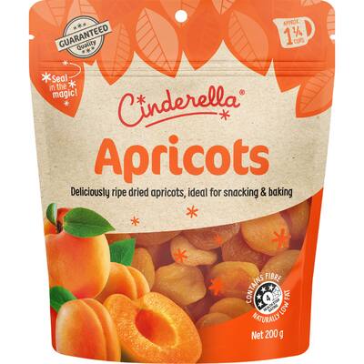 cinderella dried apricots 