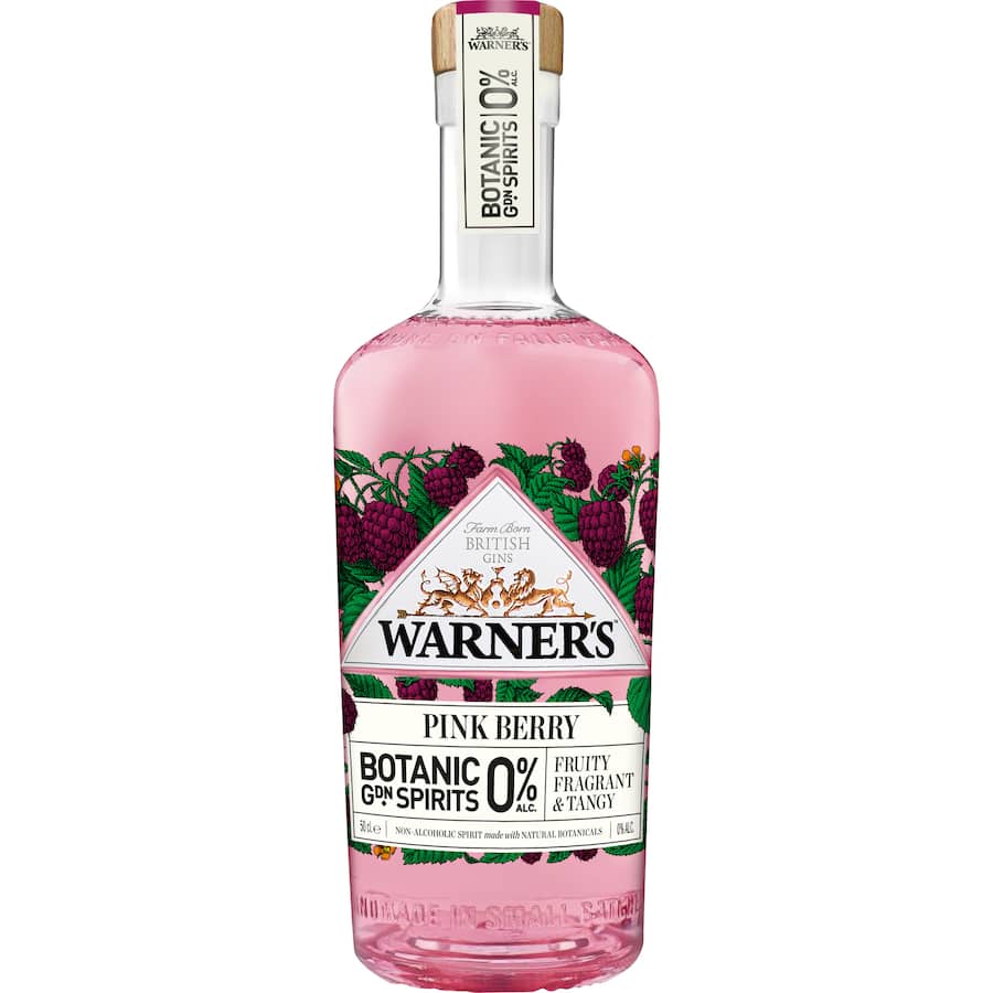 Warner's Spirits Pink Berry Non Alcoholic