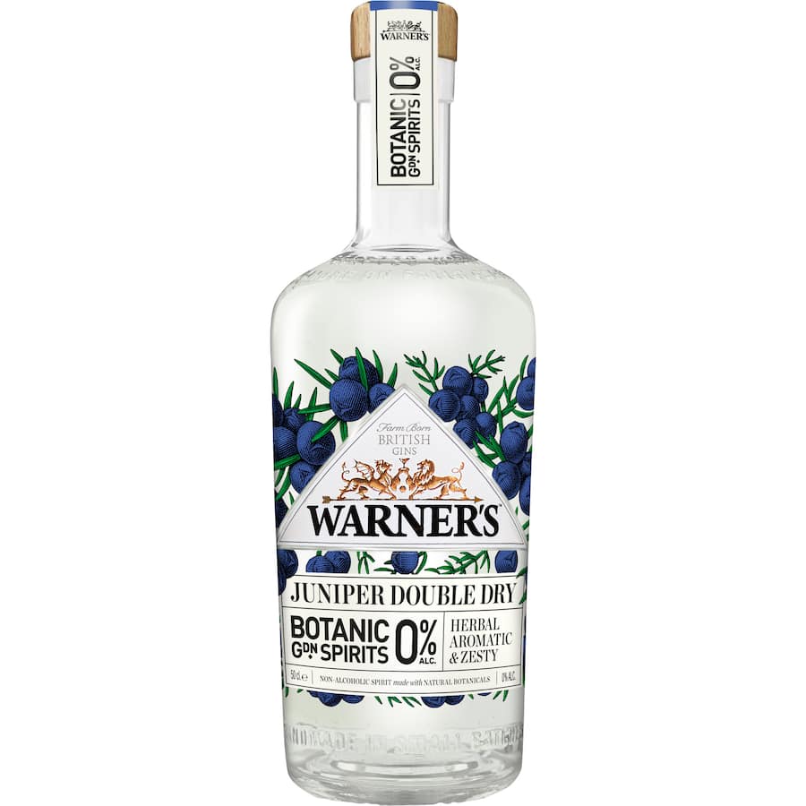 Warner's Spirits Juniper Double Dry Non Alcoholic