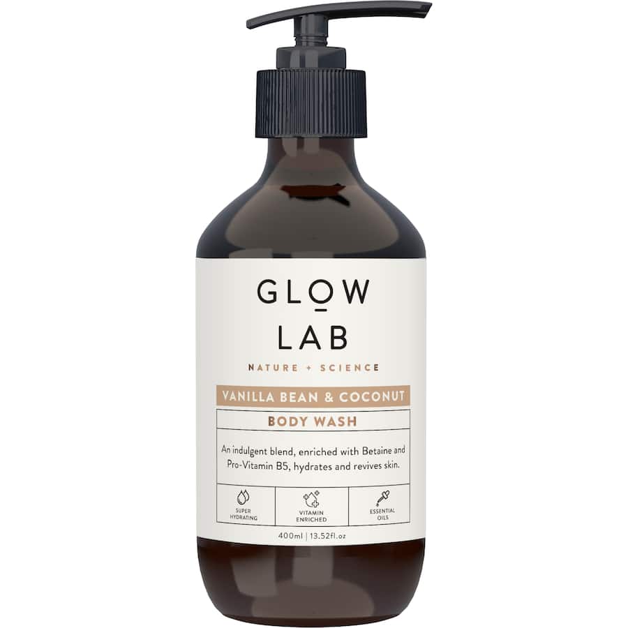Glow Lab Body Wash Vanilla Bean & Coconut