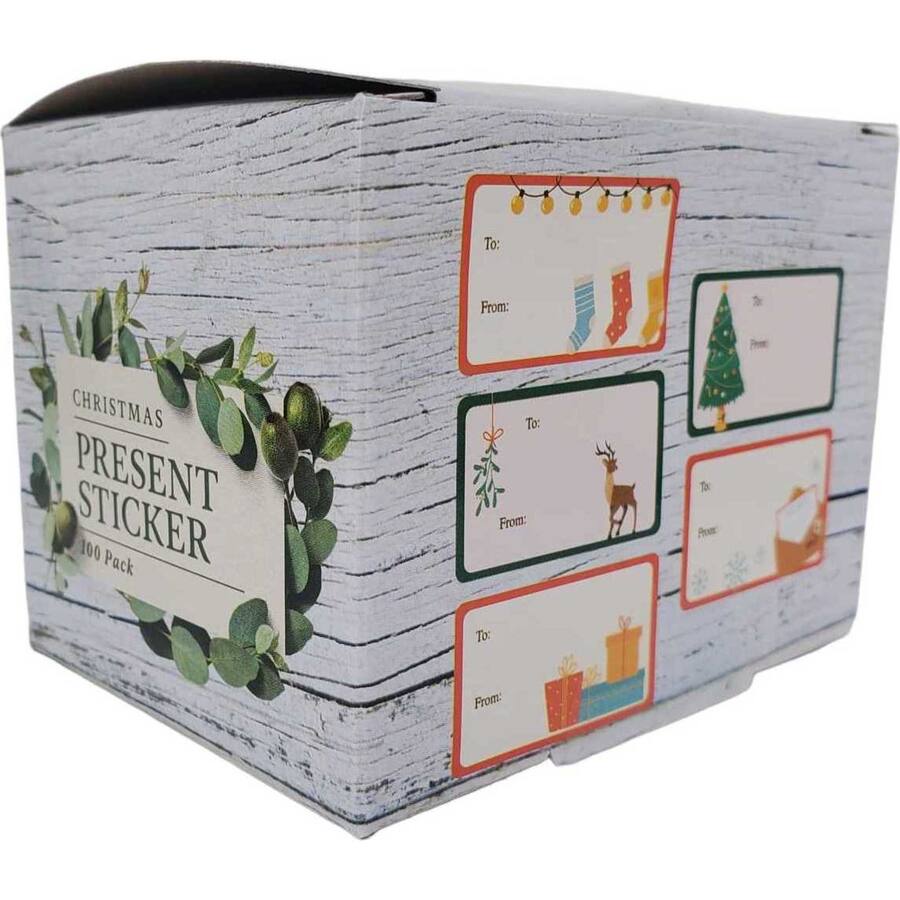 Woolworths Christmas Present Sticker