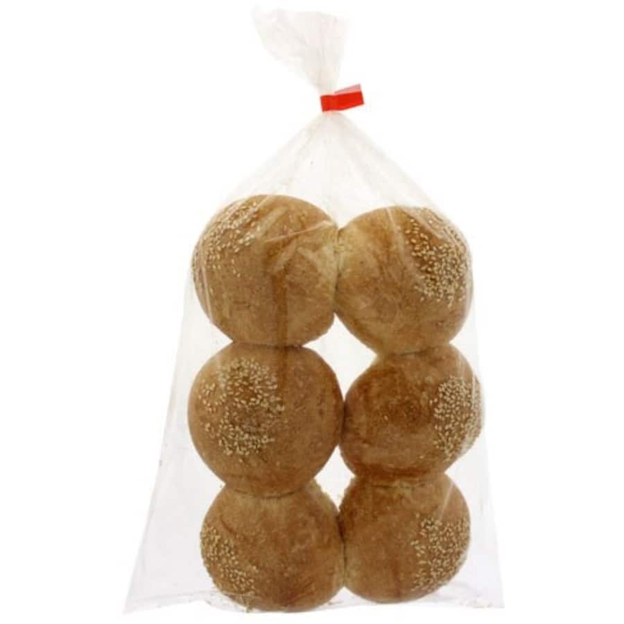 Woolworths Bread Rolls Round Sesame