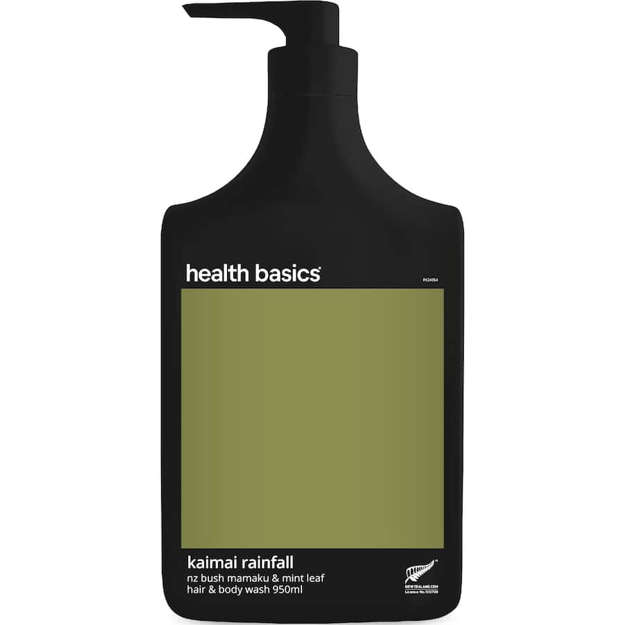 Health Basics Body Wash Kaimai Rainfall
