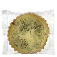 la baguette chilled quiche spinach